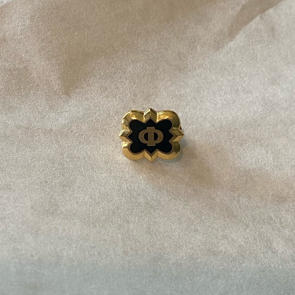 Phi Mu Initiation Pin